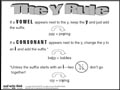 screenshot of The Y Rule poster