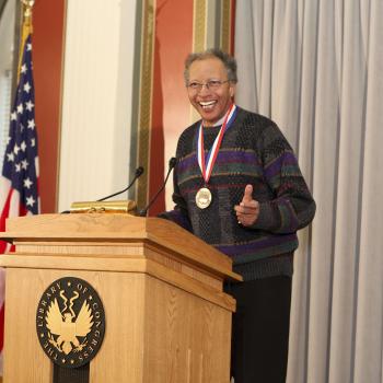 Walter Dean Myers, author of the Printz Award-winning novel <em>Monster</em>, was born in 1937.