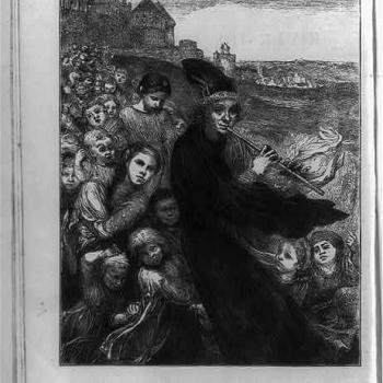 The Pied Piper led the children out of Hamelin in 1376.