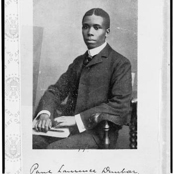 Poet Paul Laurence Dunbar was born today in 1872.