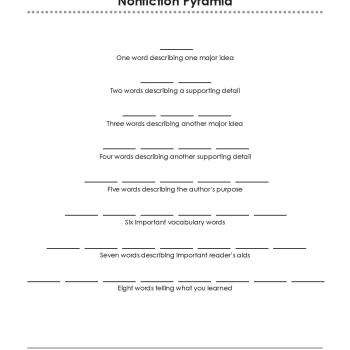 Nonfiction Pyramid