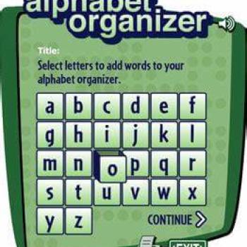 Alphabet Organizer
